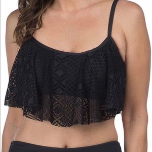 Swimwear crop bra bikini top Ocean Avenue - size M